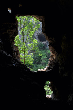 Cave entrance