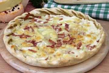 Tarte Flambeé d' Alsace