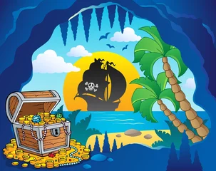 Wall murals Pirates Pirate cove theme image 1