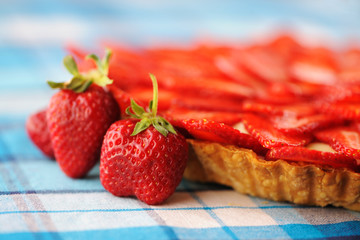 Strawberry tart