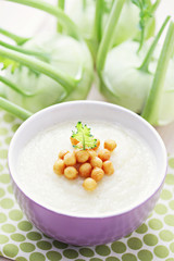 kohlrabi soup