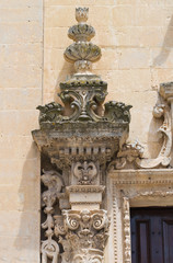 Mother Church. Calimera. Puglia. Italy.