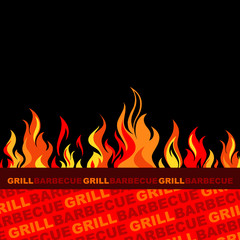 Grill background. - 42126071
