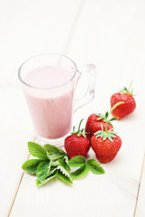 strawberry smoothie