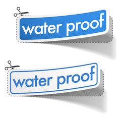 Water proof stickers