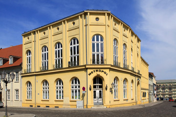Fototapeta na wymiar Metropoltheater in Bernburg, Salzlandkreis