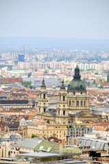 Fototapeta premium cityscape St. Stephen's Cathedral Budapest Hungary
