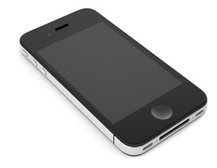 Smart phone with blank screen