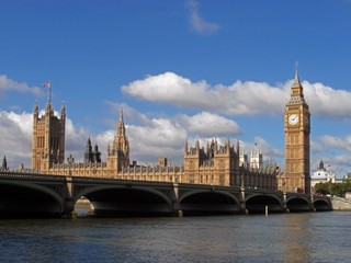 Fototapeta na wymiar Pałac Westminster i Big Ben