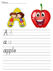 Alphabet worksheet