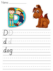 Alphabet worksheet