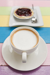 Coffee and dessert