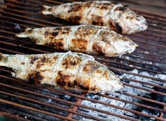 Grilling fish