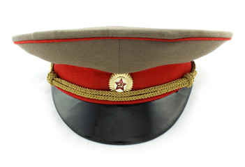 Obraz premium Casquette officier russe - armée rouge - vue de face