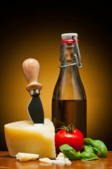 parmesan and olive oil