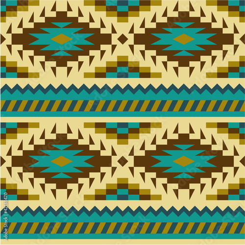 Seamless pattern in peruvian style