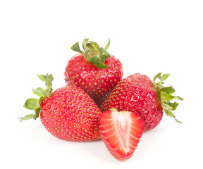 Red fresh strawberry