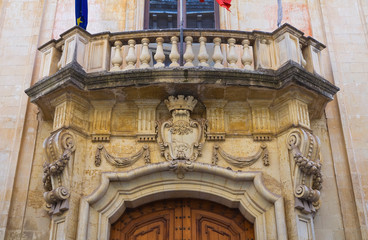 Obraz premium Carafa Palace. Lecce. Puglia. Italy.