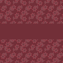 Wine colored invitation background