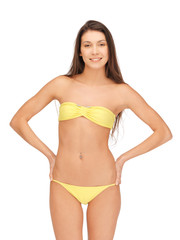 beautiful woman in bikini