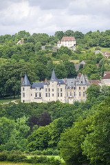 Fototapeta na wymiar Castle in Burgundy
