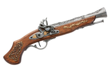 Simulation of an old Spanish gun
