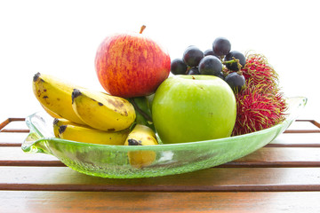 Fruits on plate