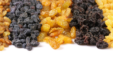 Assorted raisins