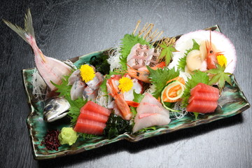 sashimi plate