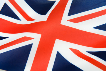 satin UK flag