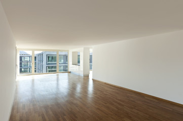 beautiful new apartment, interior, empty room