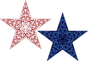 Obraz premium tattoo star