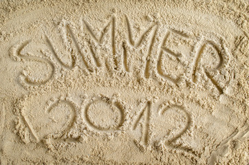 summer 2012 in sand