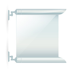 Modern advertising wall frame