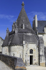Fototapeta na wymiar Abbaye de Fontevraud, Val de Loire, Francja