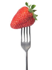 Strawberry On a Fork