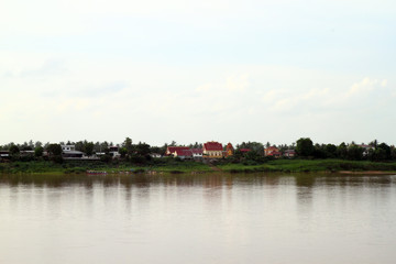 Fototapeta na wymiar Rzeka Mekong w Laosie