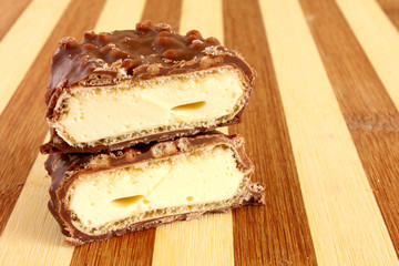 chocolate souffle for striped board