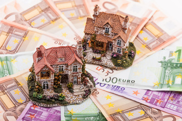 Houses on euros