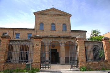 Fototapeta na wymiar Ravenna, Saint Mary of Angels stary kościół