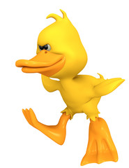 duck toon angry situation