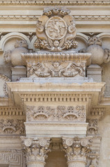 Santa Croce Basilica. Lecce. Puglia. Italy.