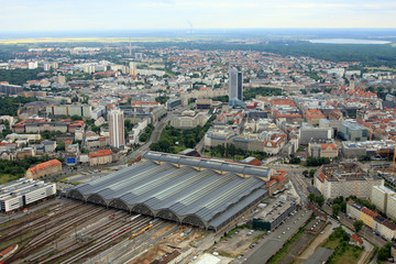 Luftaufnahme Leipzig