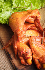 Smoked chicken wings