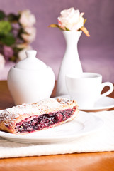 Cherry strudel