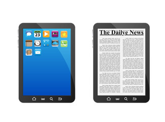 Business news on Tablet PC
