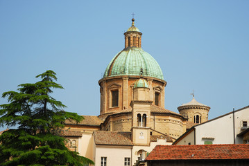 Fototapeta na wymiar Włochy Ravenna kopuła Bazyliki Dome