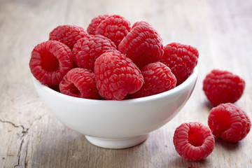 fresh raspberries