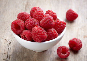 fresh raspberries