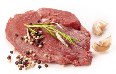 raw steak